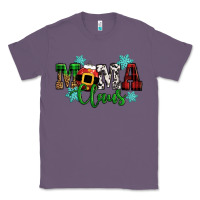 Lavender mama claus christmas Classic Tee - CowGirlArtShop