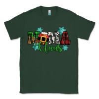Sports Green mama claus christmas Classic Tee - CowGirlArtShop