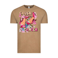 Vintage Coffee Crush Breast Cancer Vintage Tee - FaDigitalArtStudio