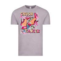 Vintage Zinc Crush Breast Cancer Vintage Tee - FaDigitalArtStudio