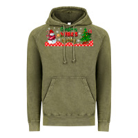Vintage Olive christmas vibes only libbey glass Vintage Hoodie - BundleAndBundleShop