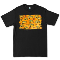 Black School Bus Pattern Premium Tee - Jasminsmagicworld