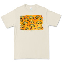 School Bus Pattern Premium Tee | Teevron