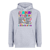 Heather Grey mama it's okay Heavyweight Hoodie - JahusDesignShop
