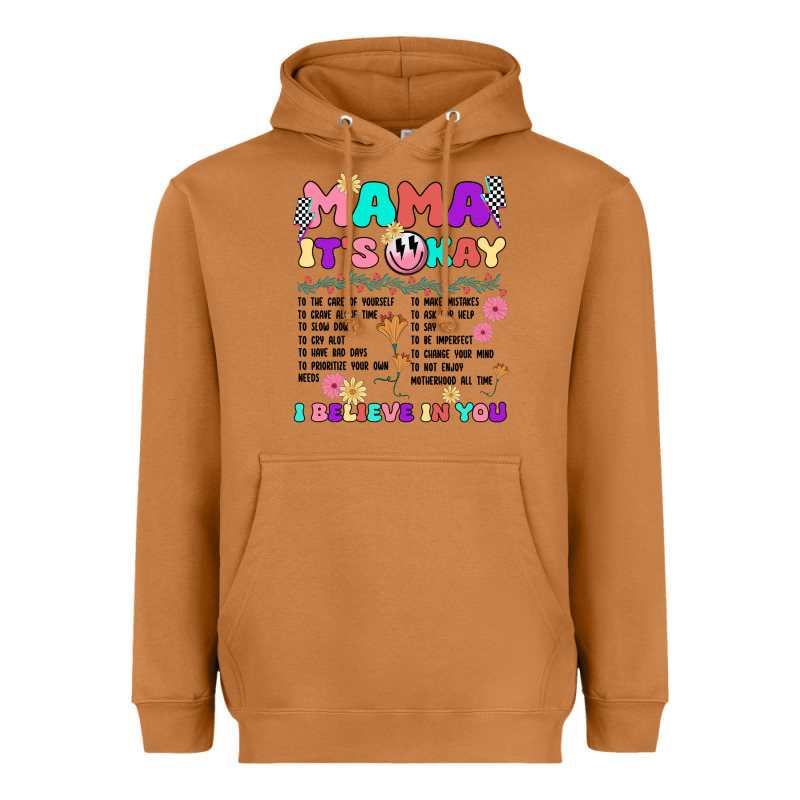 Mama It's Okay Heavyweight Hoodie by JahusDesignShop | Teevron