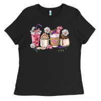 Black Mama coffee cup mother's day Ladies Tee - HowdyJamesFarm