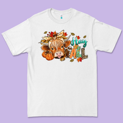 Hay Fall Premium Tee Designed By Cowgirlartshop