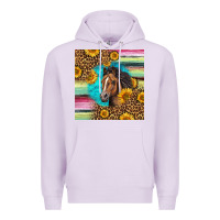 Lilac quarter horse aztec pattern Premium Hoodie - LillyAllenDesigns