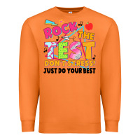 Carrot rock the test don't stress! just do your best Premium Sweatshirt - JahusDesignShop