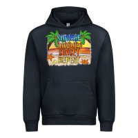 Navy sunrise sunburn sunset repeat2 Urban Hoodie - JahusDesignShop