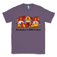 Lavender firefighter gnomes Classic Tee - Artiststas
