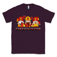 Plum firefighter gnomes Classic Tee - Artiststas
