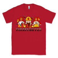 Red firefighter gnomes Classic Tee - Artiststas