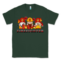 Sports Green firefighter gnomes Classic Tee - Artiststas