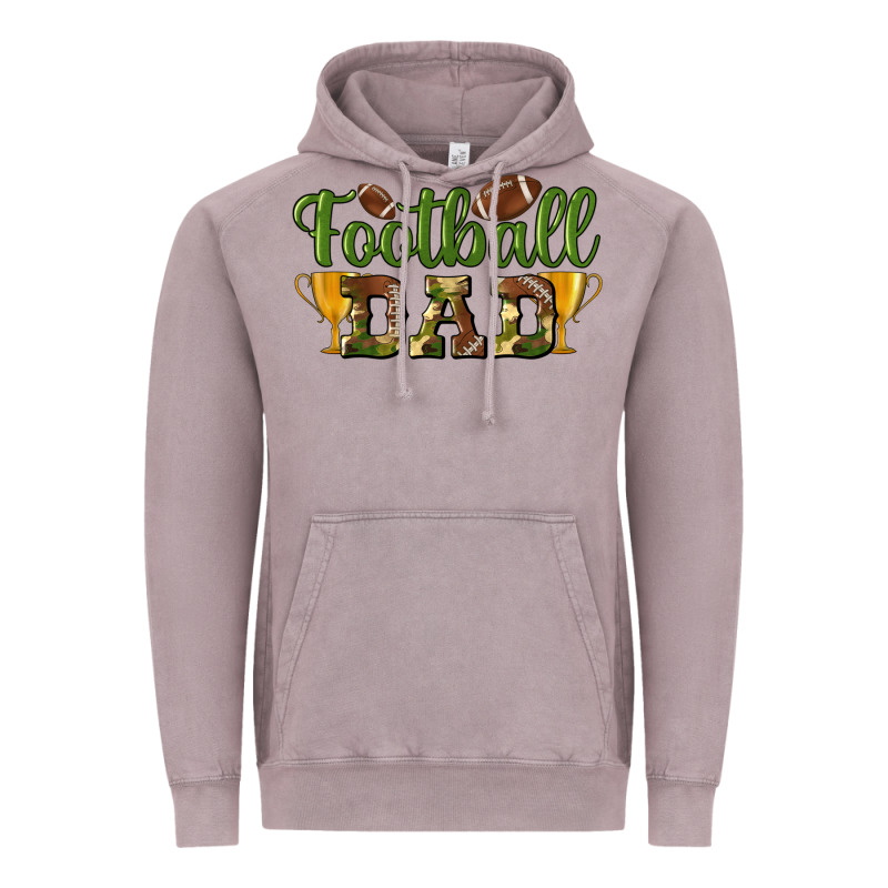 Football Dad Vintage Hoodie by BundleAndBundleShop | Teevron