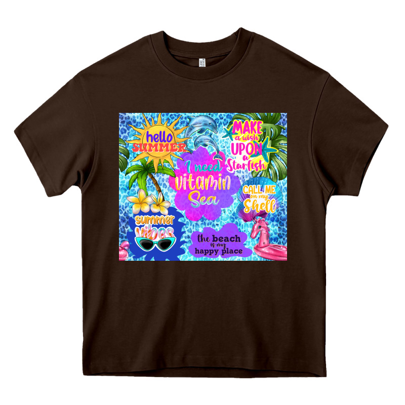 I Need Vitamin Sea Heavy Core Tee by TumblerDesignByShophia | Teevron