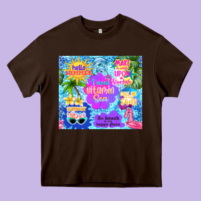I Need Vitamin Sea Heavy Core Tee Designed By Tumblerdesignbyshophia