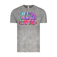 Cloud Rock Live laugh love hippie Valentine's Day Vintage Tee - FaDigitalArtStudio