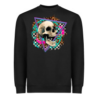 Black race skull Heavyweight Sweatshirt - AdoDesignShop