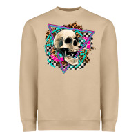 Mushroom race skull Heavyweight Sweatshirt - AdoDesignShop