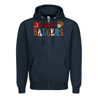 Navy raising ballers Zipper Hoodie - AdoDesignShop
