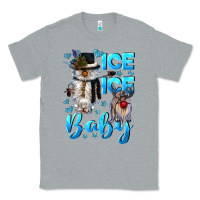 Heather Grey ice ice baby Classic Tee - CowGirlArtShop