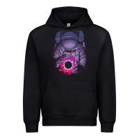 Black astronaut deep space Urban Hoodie - maiPhamDesign