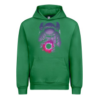 Emerald astronaut deep space Urban Hoodie - maiPhamDesign