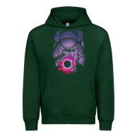 Forest Green astronaut deep space Urban Hoodie - maiPhamDesign