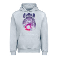 Heather Grey astronaut deep space Urban Hoodie - maiPhamDesign