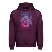 Mauve Wine astronaut deep space Urban Hoodie - maiPhamDesign