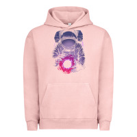 Pigment Salmon astronaut deep space Urban Hoodie - maiPhamDesign