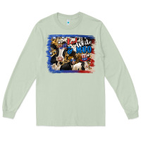 Matcha Red White Moo Heifers Long Sleeve Tee - RanaPortraitStore