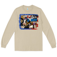 Mushroom Red White Moo Heifers Long Sleeve Tee - RanaPortraitStore