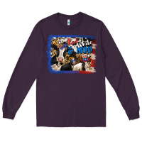 Plum Red White Moo Heifers Long Sleeve Tee - RanaPortraitStore