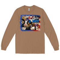 Toasted Coconut Red White Moo Heifers Long Sleeve Tee - RanaPortraitStore