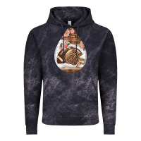 Cloud Black american football and western roses teardrop Vintage Hoodie - BundleAndBundleShop