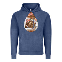 Vintage Denim american football and western roses teardrop Vintage Hoodie - BundleAndBundleShop