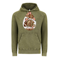 Vintage Olive american football and western roses teardrop Vintage Hoodie - BundleAndBundleShop