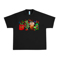 Black Mexico Coffee Cups With Cactus And Tequila Bottle Urban Heavy Tee - FaDigitalArtStudio