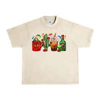 Sandshell Mexico Coffee Cups With Cactus And Tequila Bottle Urban Heavy Tee - FaDigitalArtStudio