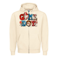 Sandshell game day baseball Zipper Hoodie - AdoDesignShop
