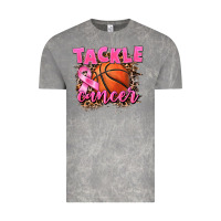 Cloud Rock Tackle Cancer Basketball Vintage Tee - FaDigitalArtStudio