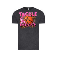 Vintage Black Tackle Cancer Basketball Vintage Tee - FaDigitalArtStudio