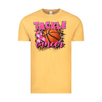 Vintage Mustard Tackle Cancer Basketball Vintage Tee - FaDigitalArtStudio
