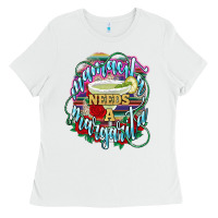White Mamacita needs a Margarita Mexico Ladies Tee - HowdyJamesFarm