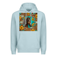 Blue Mist western tennessee horse Premium Hoodie - LillyAllenDesigns