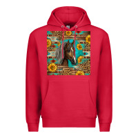 Cardinal western tennessee horse Premium Hoodie - LillyAllenDesigns