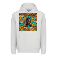 Dove Grey western tennessee horse Premium Hoodie - LillyAllenDesigns