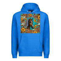 True Royal western tennessee horse Premium Hoodie - LillyAllenDesigns